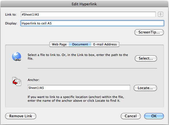 Extract Hyperlink From Cell In Excel Mac