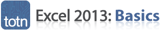 totn Excel 2013 Basics