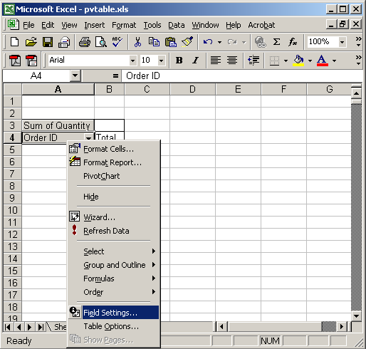 Microsoft Excel