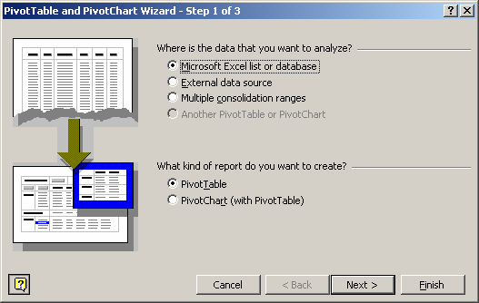 Pivot table training for dummies excel 2003
