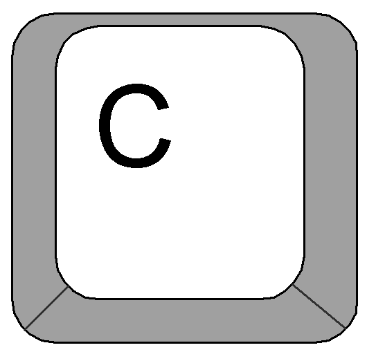 keyboard letters clipart - photo #17