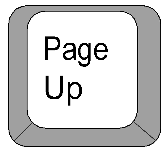 74 page. Клавиша Page up. Кнопка Page up. Клавиша Page down. Клавиши Page up и Page down.