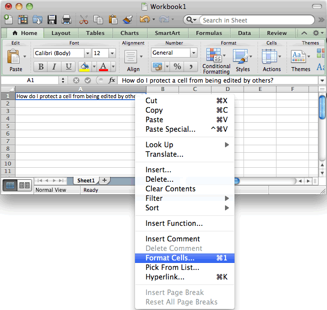 lock column width in word 2010 for mac