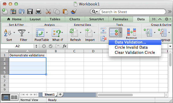 Analysis for microsoft excel