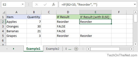 What Does Excel If Blank Mean?