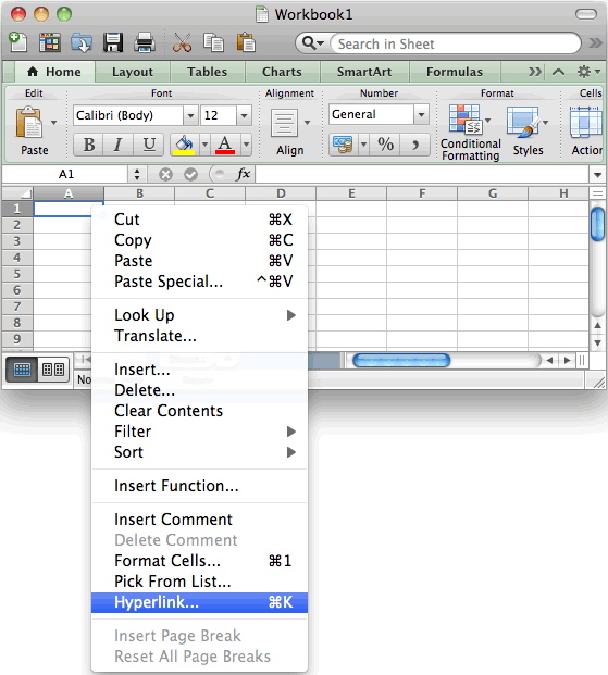 excel for mac 2011 add percent style