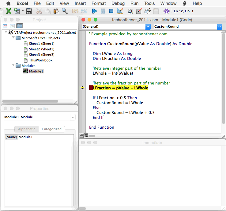writing path in vba excel for mac