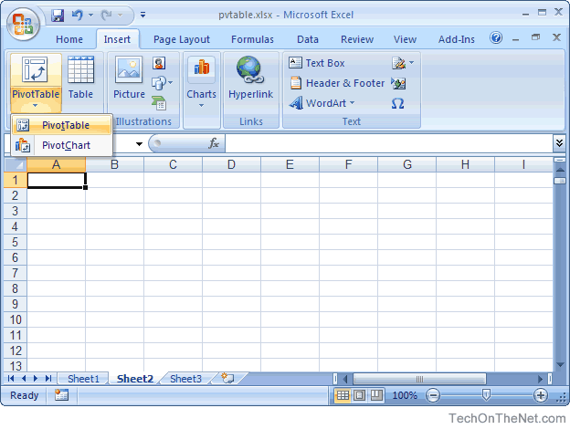 How To Make A Chart On Microsoft Excel 2007