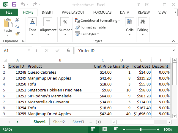 create a pivot table in excel
