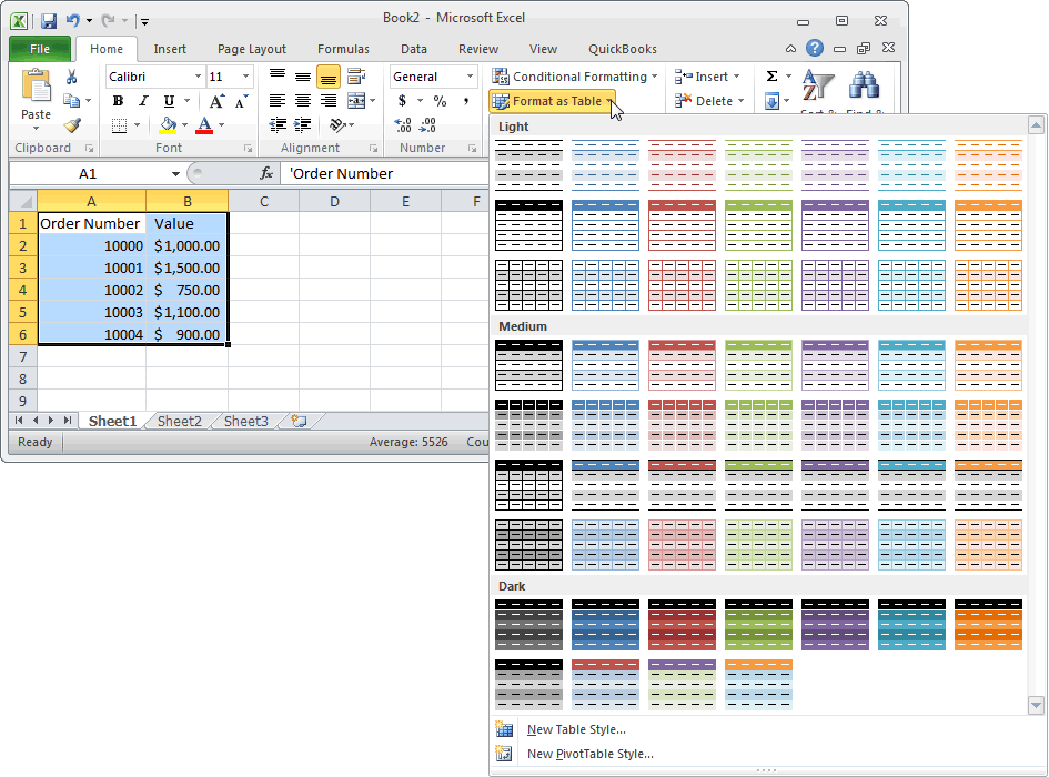 Excel Alternate Row Color - Effy Moom