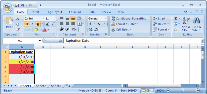 ms excel license expired