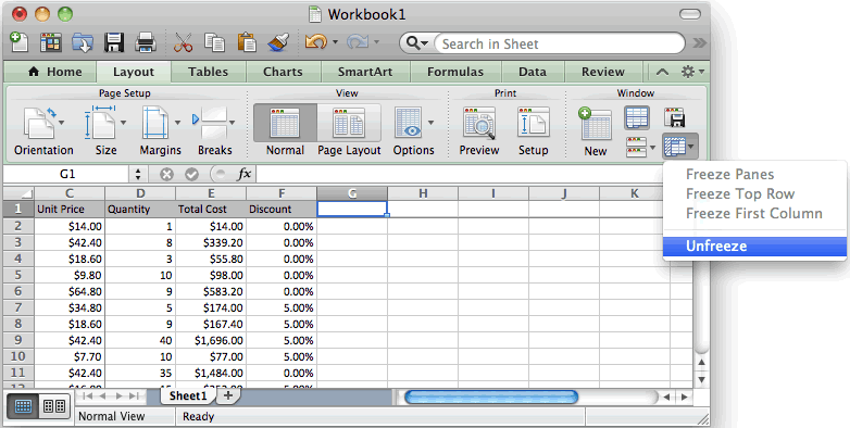 Chart Layout Tab In Excel 2016 Mac