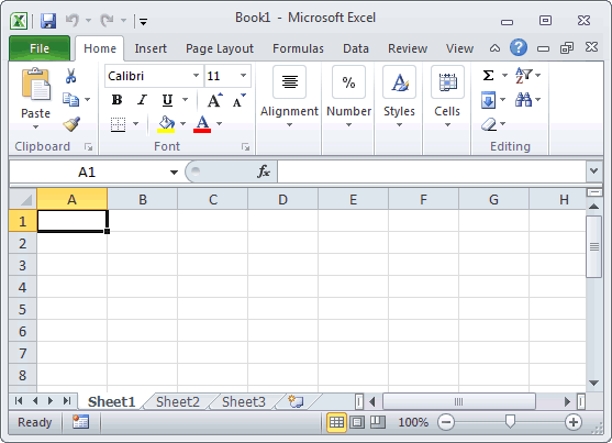 Microsoft Excel Workbook