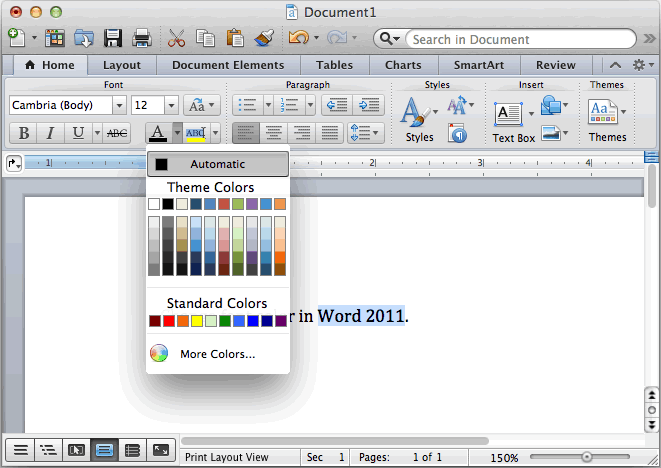 Word 2011 For Mac Os X